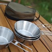 ราคา ถ้วยเซียร่า ชามสแตนเลส Siera Cup กระเป๋าใส่อุปกรณ์ Camping ถ้วย Siera (21592352414)