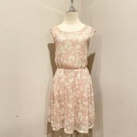 ราคา ส่งต่อเดรสแบรนด์ CITY MODE สีชมพูลายผีเสื้อ (41303122166)