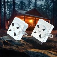 ราคา [แฟชั่นกล้วย] เตาย่างบาร์บีคิวมอเตอร์ซิงโครนัส AC 220V แก๊ส LPG ไฟฟ้า 6 วัตต์ยืนฟรี Camping Roast Braet Universal เปลี่ยนสต็อกใหม่ (51613632654)