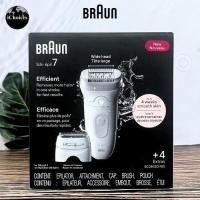 ราคา [Braun] Epilator Silk epil 7 Hair Removal Device SE7-041 เครื่องกำจัดขน สำหรับผู้หญิง (56606194560)
