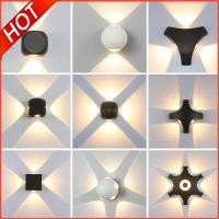 ราคา โคมไฟติดผนัง LED เรียบง่ายโคมไฟติดผนังกลางแจ้ง Ip65 กันน้ำอลูมิเนียมที่ทันสมัยสำหรับตกแต่งบ้านบันไดแสงทางเดินแสงห้องนอนข้างเตียงโคมไฟห้องน้ำ (13512138358)