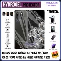 ราคา ไฮโดรเจลป้องกันรอยขีดข่วน SAMSUNG S20 / S20+ / S20 FE / S20 ULTRA / S20 5G / S20+ 5G / S20 FE 5G / S20 ULTRA 5G / S20 UW 5G / S20 UW 5G / S20 FE 2022 / Clear Blue Light Best Anti Spy Anti-Scratch MR C
