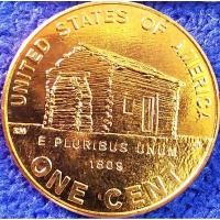 ราคา เหรียญ​สหรัฐอเมริกา​ USA, 1​ Cent, (ที่ระลึก​วันเกิด​Lincoln 200​ปี), #​3863, ไม่​ผ่าน​ใช้​ UNC (25201682851)