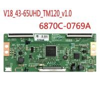 ราคา บอร์ดทีวี 6870C-0769A V18_43-65UHD_TM120_v1.0 สําหรับ 55 นิ้ว 65 นิ้ว (22241665029)