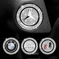 ราคา TOMBOL โครงแหวนโลโก้ Power star กุญแจทอมบอลสตาร์ทเครื่องยนต์ Ring ปุ่มเพชร/ปุ่ม Start Stop Engine DAD (คุณภาพระดับพรีเมียม) (48910477478)