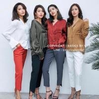ราคา Basicsbysita E142 กางเกงขายาว (1564836229)