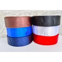 ราคา ริบบิ้นโบว์ม้วนผ้ามันขนาด1.5นิ้ว*1ด้าน(ม้วน50หลา/ต่อม้วน) (22148555738)