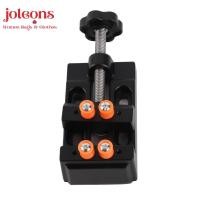 ราคา JOLEONS Mini Vise, Mini Flat Clamp อลูมิเนียมมิลลิ่งโต๊ะหนีบ, สะดวก Bench Clamp เปิดตารางขนาน Vise นาฬิกาซ่อม (53864638900)