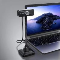 ราคา Hahao Oreilet 1080P HD เว็บแคมไมโครโฟน USB สตรีมมิ่ง Plug and Play เดสก์ท็อปกล้องเว็บสําหรับ PC คอมพิวเตอร์แล็ปท็อป (50759959201)