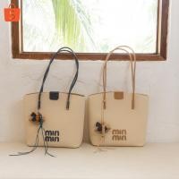 ราคา 2152-2 กระเป๋าสะพายไหล่ ช้อปปิ้ง ปัก min min (26785269796)
