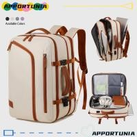 ราคา APPORTUNIA กระเป๋าเป้เดินทาง, กระเป๋าเดินทางขนาด 15.6 นิ้ว, สันทนาการความจุขนาดใหญ่พอร์ตชาร์จ USB ขยายกระเป๋าคอมพิวเตอร์เดินทาง (48913727009)