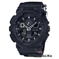 ราคา ของแท้ นาฬิกา G-SHOCK หายาก รุ่น GA-100BBN-1A,GA-100BBN-1,GA-100BBN,GA-100 สายผ้านาโต้สีดำ (27372672617)