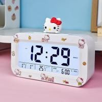 ราคา alarm clock นาฬิกาปลุก Hello Kitty การ์ตูนเดสก์ท็อปนาฬิกาปลุกเฉพาะ Wake Up Handy เครื่องมือเงียบ Luminous นาฬิกาตั้งโต๊ะ Wake Up Alarm Electr (57563357604)