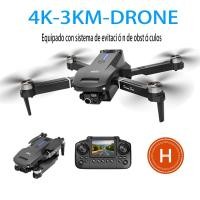 ราคา โดรน 4K แบตเตอรี่คู่ / โดรนบังคับวิทยุระดับเริ่มต้น / มอเตอร์ไร้แปรงถ่าน, ระบบหลีกเลี่ยงสิ่งกีดขวาง, โดรนรุ่นล่าสุด (58060721868)