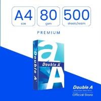 ราคา กระดาษ A4 Double A 80gsm (1 รีม/500 แผ่น) (57114123733)