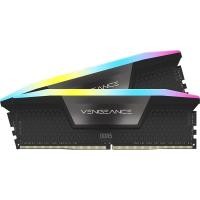 ราคา CORSAIR Vengeance RGB DDR5 RAM 32GB (2x16GB) สูงสุด 6000MHz CL36-44-44-96 1.35V Intel XMP 3.0 หน่วยความจําคอมพิวเตอร์ – สีดํา (CMH32GX5M2E6000C36) RQS8 (28795378900)