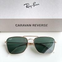 ราคา RAY-BAN CARAVAN REVERSE แท้ แว่นกันแดด แว่นตา แว่น เรย์แบน เรแบน rayban aviator sunglasses ao american optical glasses (52403351930)