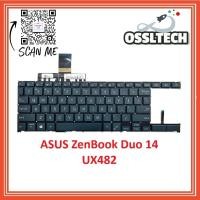 ราคา ASUS ZenBook Duo 14 UX482 UX482E UX482EA UX482EG UX482EAR UX482EGR แป้นพิมพ์แล็ปท็อป (49063107373)