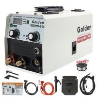 ราคา ตู้เชื่อม ตู้เชื่อมไฟฟ้า 2 ระบบ ยี่ห้อ Golden (สายเชื่อมมิก 4 เมตร) รุ่น KTB-MIG/MMA-800 (800AMP) แถมลวด FLUX CORED1ม้วน (28927891701)