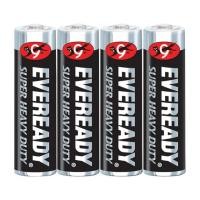 ราคา EVEREADY Super Heavy Duty Carbon Zinc ถ่าน ไซส์ AA 1.5V แพ็ค 4 ก้อน R6 (1215) แท้ศูนย์ (14850521188)