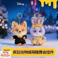 ราคา [ของแท้] Crazy Zoo 2 Series จี้ลูกขนมน่ารักสนุก Judy Nick ตุ๊กตาพวงกุญแจกระเป๋าเป้สะพายหลังเครื่องประดับตุ๊กตาคู่ Disney สินค้าของขวัญวันเกิด (46510548737)
