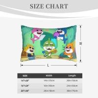 ราคา ที่รัก ปลาฉลาม ปลอกหมอนตุ๊กตาสองด้านตุ๊กตาหมอนนุ่มพิเศษ ป้องกันหลายขนาดโซฟาเตียงมีซิปหมอนฝาครอบป้องกัน (45914187641)
