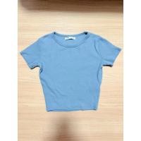 ราคา เสื้อครอป Pull&bear สีฟ้าน่ารัก (49260256610)