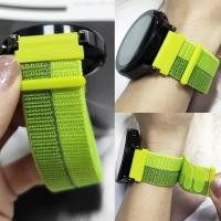 ราคา 20mm 22mm Nylon Strap For Samsung Galaxy Watch 7/ 7 LTE 6 4 5Pro 45mm Sports Wristband Galaxy Watch 3/Gear S3/Active 2 (58013798346)