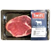 ราคา สวิฟท์เนื้อสันแหลมออสเตรเลียแช่แข็ง 250ก Swift Frozen Australian Cube Roll Steak 250g [หมายเลขบาร์โค้ด 9300778001027 ] (54812481708)