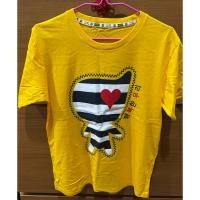 ราคา เสื้อยืดสีเหลืองอก34-38sizeMผ้านิ่มใส่สบาย (24736432645)