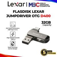 ราคา Lexar JumpDrive D400 32GB USB 3.1 Type C Dual Drive OTG Flashdisk (46660916245)