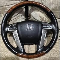 ราคา พวงมาลัย มือ2 จากJP ของHONDA ACCORD G8 08 -12 ฮอนด้า แอคคอร์ด รุ่น8 ลายไม้ ใส่HONDA ฮอนด้า รุ่นอื่น ๆ 2008-2012 สภาพสวย (45355751774)