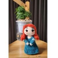 ราคา ตุ๊กตาถักไหมพรม เมริดา เบรฟ Disney princess Merida Brave (42603826037)