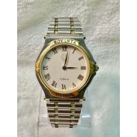 ราคา ROVENTA HENEX รุ่น St. Moritz (Swiss Made) นาฬิกาวินเทจยุค 90s ตัวเรือนและสายเป็นแบบสองกษัตริย์ (Two-Tone Gold/Steel) (29195005663)
