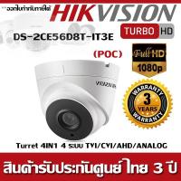 ราคา กล้องวงจรปิด Hikvision รุ่น DS-2CE56D8T-IT3E 2 MP Ultra-Low Light PoC Turret Camera (2281254769)