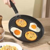 ราคา กระทะทอดไข่ กระทะทอดไข่ดาว Non-StickPans รูปหัวใจ 4 หลุม ทอดง่าย ไม่ติดกระทะ สะดวก B0142 (27967336689)