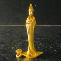 ราคา Retro สังกะสีอัลลอยด์ Gilt Guanyin พระโพธิสัตว์ธูปแทรกโลหะหัตถกรรม Cultural Creative Market โบราณเก่าวัตถุเครื่องประดับ 26.3.30 (45559367725)