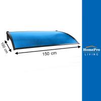 ราคา SUNSHIELD กันสาดโพลีคาร์บอเนต ผิวใส 100x150 ซม. สีน้ำเงิน จัดส่งโดย HomePro (24311576674)