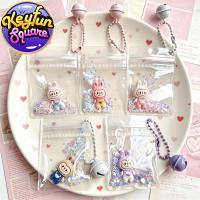 ราคา Labubu กระเป๋าโยก PVC กลิตเตอร์ใส พร้อมโซ่ลูกปัด เหมาะสําหรับจี้กระเป๋าเป้สะพายหลัง (52114710262)