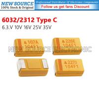 ราคา [10 ชิ้น] 6032/2312 ตัวเก็บประจุแทนทาลัม Type C 6.3.V 10V 16V 25V 35V 4.7UF 10UF 22UF 47UF 220UF 100UF แหล่งใหม่ (56513556658)
