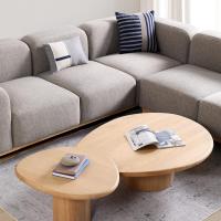 ราคา SB Design Square โต๊ะกลาง HOMIVA - ไม้โอ๊คธรรมชาติ สีไม้อ่อน (115x90x34 ซม.) แบรนด์ SCHULTZ DESIGN (42568538102)