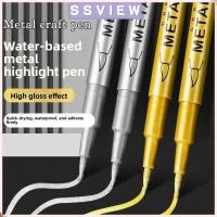 ราคา เครื่องหมายสีเมทัลลิค ส่องแสง สีเมทัลลิค,แบบพกพานุ่มสีเมทัลลิคปากกาหัตถกรรม,ปากกาลายเซ็นฮาร์ดมัลติฟังก์ชั่ถาวรแปรงโลหะเครื่องหมายสี (51564020162)