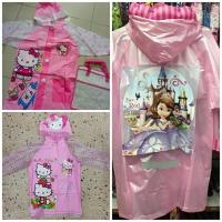 ราคา เสื้อกันฝน ชุดกันฝน เด็ก ลายคิตตี้ สีชมพู (5926998920)