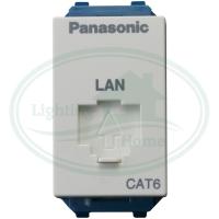ราคา เต้ารับ สายแลน คอมพิวเตอร์ CAT6 WEG24886 Panasonic (2329532705)