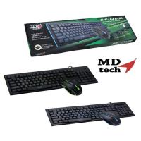 ราคา MD-Tech คีย์บอร์ด+เม้าส์ (2in1) Mouse + Keyboard USB MD-TECH รุ่น (K16/M-61) (2558258673)