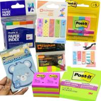 ราคา ทุกแบบ❗️กระดาษโน๊ตกาวในตัว โพสท์อิท Post-it โพสต์อิท film index อินเด็กซ์พลาสติก Sticky Notes ดัชนีคั่นหน้า (53457378617)