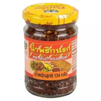 ราคา พันท้ายนรสิงห์น้ำพริกนรก 134กรัม Pantainorasingh Na Rog Chilli Paste 134g. [หมายเลขบาร์โค้ด 8850058001137] (56912718980)
