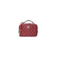 ราคา [CO220302382] Chanel / Quilted CC Vanity Case Lambskin GHW (17424552590)