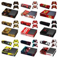 ราคา 87 สีสติกเกอร์ผิวใช้งานร่วมกับ Microsoft Xbox One Fat Vinyl Decal รูปแบบสวยชุดฟิล์มป้องกันสําหรับ Xbox One Fat Console & Kinect V2 & 2 PCS Controllers (53112149169)