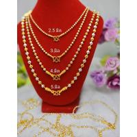ราคา สร้อยคอ 2 กษัตริย์ เม็ดมะยม สร้อยทองเคลือบแก้ว NEW NK2 (53614108372)